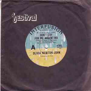 Olivia Newton-John - Don't Cry For Me Argentina