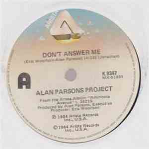 The Alan Parsons Project - Don't Answer Me