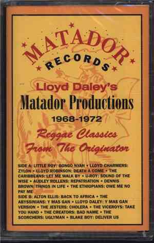 Various - Lloyd Daley's Matador Productions - Reggae Classics From The Originator