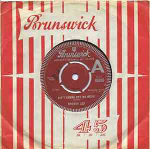 Brenda Lee - Ain't Gonna Cry No More