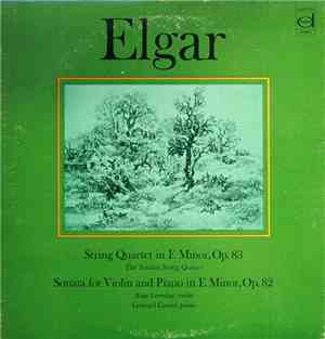 Elgar - Aeolian String Quartet, Alan Loveday, Leonard Cassini - String Quartet / Violin Sonata