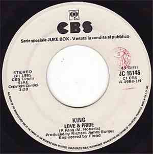 King / Bob Smith  - Love And Pride / Too Much To Me