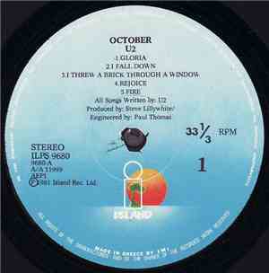 U2 - October