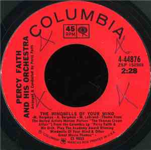 Percy Faith And His Orchestra - The Windmills Of Your Mind / Theme From 