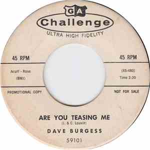 Dave Burgess - Are You Teasing Me / Without You