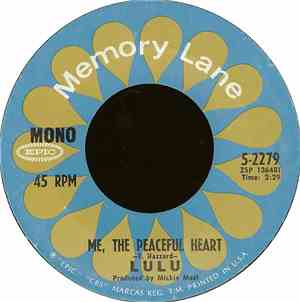Lulu - Me, The Peaceful Heart / Best Of Both Worlds