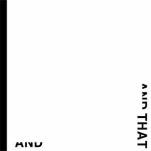 Peter Downsbrough - And That