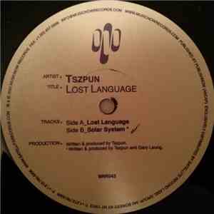 Tszpun - Lost Language / Solar System
