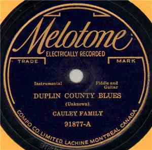 Cauley Family - Duplin County Blues / Seaboard Waltz