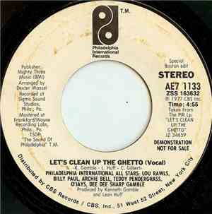 Philadelphia International All Stars - Let's Clean Up The Ghetto