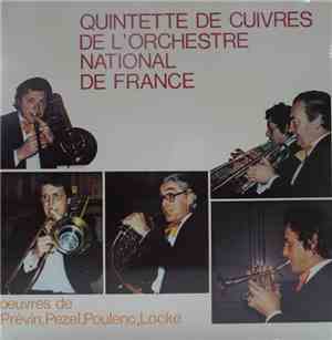 Quintette De Cuivres De L'Orchestre National De France - Oeuvres De Previn, Pezel, Poulenc, Locke