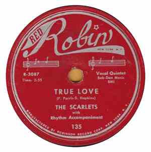 The Scarlets  - True Love / Cry Baby