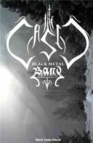 Casio Black Metal Band - Black Casio Attack