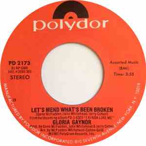 Gloria Gaynor - Let's Mend What's Been Broken