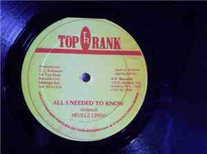 Neville Lindo - The Lion Sleeps Tonight / All I Need To Know