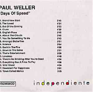 Paul Weller - Days Of Speed