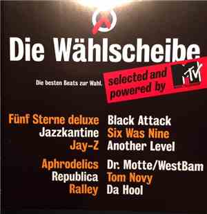 Various - Die Wählscheibe. Die Besten Beats Zur Wahl. Selected And Powered By Mtv