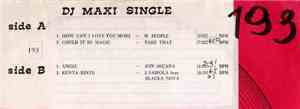 Various - DJ Maxi Single 193