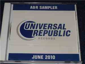Various - Universal Republic Records - A&R Sampler Volume 39 - June 2010