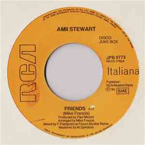 Amii Stewart / Spandau Ballet - Friends / Only When You Leave