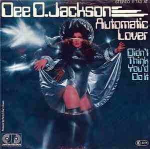 Dee D. Jackson - Automatic Lover