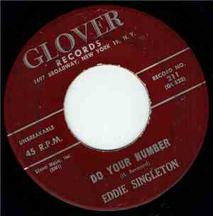 Eddie Singleton - Do Your Number / Let Me Know