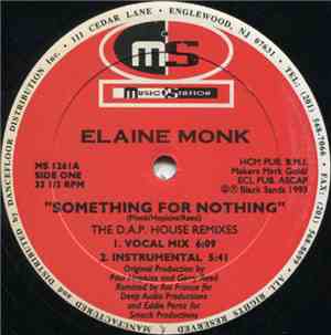 Elaine Monk - Something For Nothing