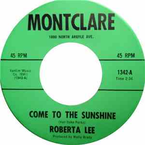 Roberta Lee - Come To The Sunshine