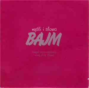 Bajm - Myśli I Słowa