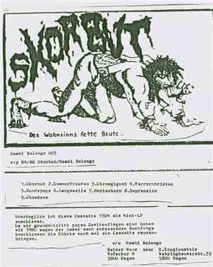 Skorbut  - Des Wahnsinns Fette Beute