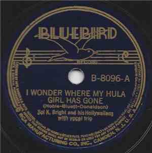 Sol K. Bright And His Hollywaiians - I Wonder Where My Hula Girl Has Gone