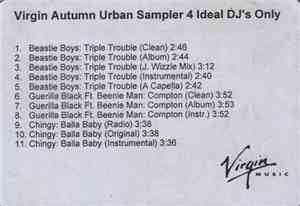 Various - Virgin Autumn Urban Sampler 4 Ideal DJ's Only