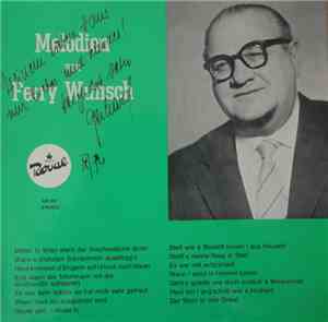 Ferry Wunsch - Melodien Von Ferry Wunsch