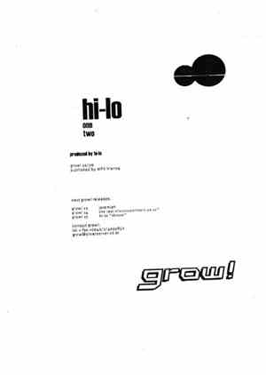 Hi-Lo - One / Two