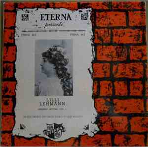 Lilli Lehmann - Operatic Recital Vol 1