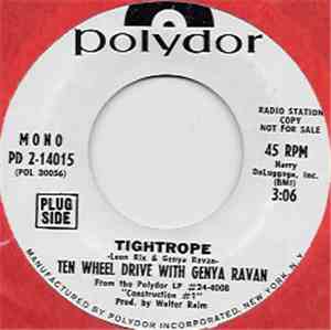 Ten Wheel Drive With Genya Ravan - Tightrope/ Lapidary