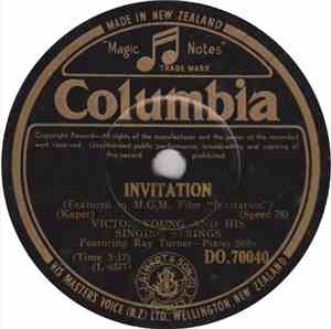 Victor Young And His Singing Strings - Invitation / Ruby