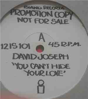 David Joseph - You Can't Hide Your Love
