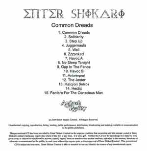Enter Shikari - Common Dreads