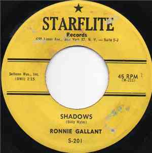 Ronnie Gallant - Shadows / Shake, Shake, Baby