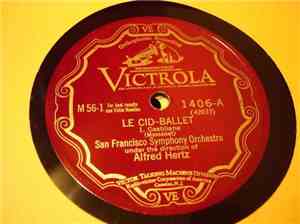 The San Francisco Symphony Orchestra Under The Direction Of Alfred Hertz -  El Cid - Ballet