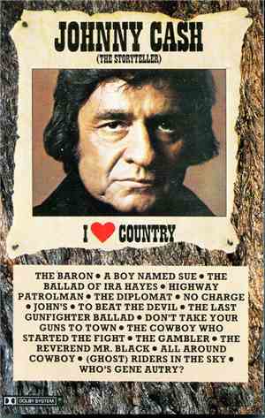Johnny Cash - (The Storyteller) I Love Country
