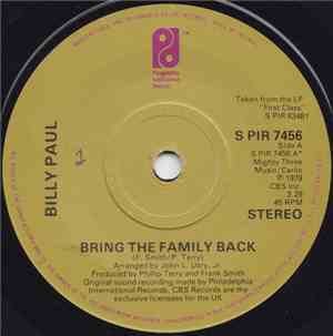 Billy Paul - Bring The Family Back