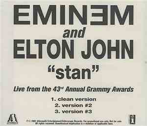 Eminem, Elton John - Stan Live From The 43rd Annual Grammy Award