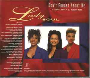 Lady Soul - Don't Forget About Me