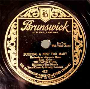 Copley Plaza Orchestra / The Captivators  - Building A Nest For Mary / Pagan Love Song