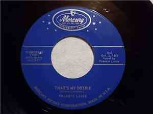 Frankie Laine - That's My Desire / By The River Sainte Marie