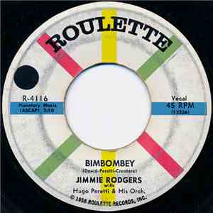 Jimmie Rodgers  - Bimbombey / You Understand Me