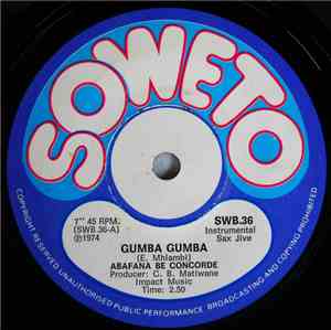 Abafana Be Concorde - Gumba Gumba / Noord Straat