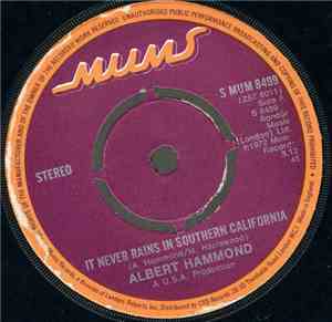 Albert Hammond - It Never Rains In Southern California